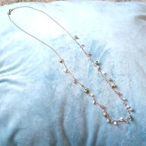 Long beaded necklace